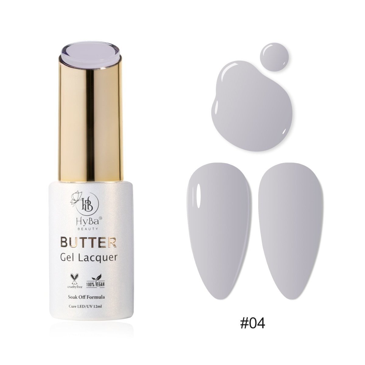 BUTTER Gel Polish SERIES 1 (Colors 001 - 010) - HYBA BEAUTY
